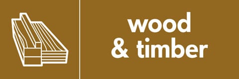 Wood & Timber Logo