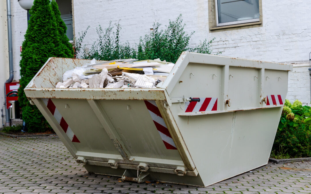 Domestic Skip with Home Renovation Waste